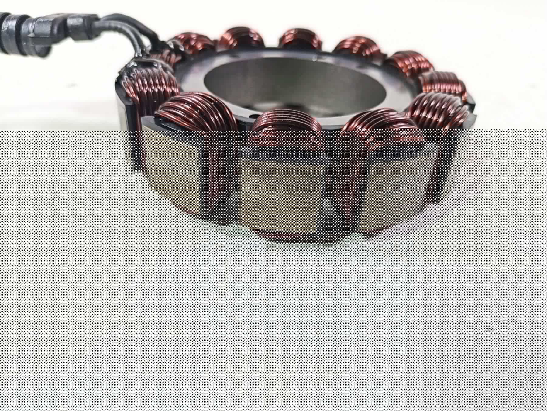 2003 Harley Touring FLHTCUI 100TH E-Glide Stator Alternator Generator 29987-02A {{ shop.shopifyCountryName }} - Mototech271
