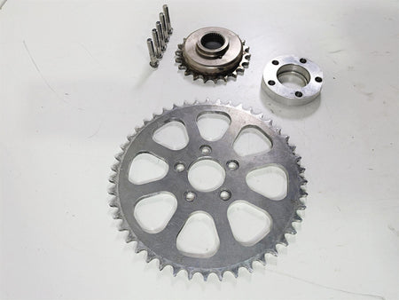 2001 Harley Touring FLHX Street Glide 22T 45T Chain Conversion Kit By 3 Guyz {{ shop.shopifyCountryName }} - Mototech271