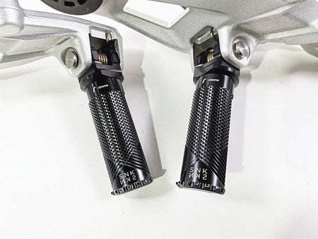 2022 BMW S1000RR K67 Left Right Rizoma Foot Peg Set & Mounts 46718568715-Mototech271