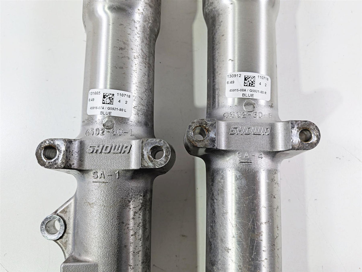 2012 Harley Softail FLSTF Fat Boy Front Fork Leg Set Straight 45915-08A 45916-07 {{ shop.shopifyCountryName }} - Mototech271