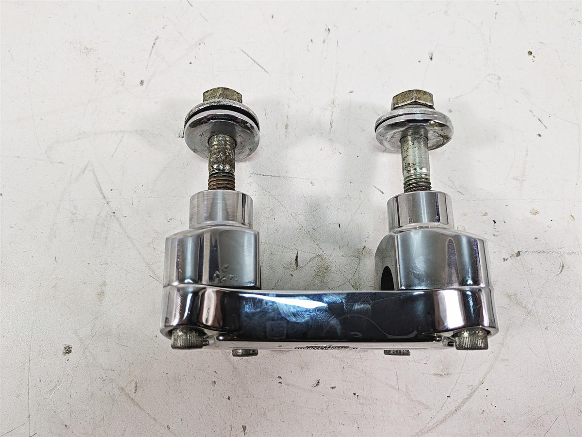 2005 Harley Dyna FXDL Low Rider Handlebar Riser Holder Set 1 3/4" 56567-86B {{ shop.shopifyCountryName }} - Mototech271