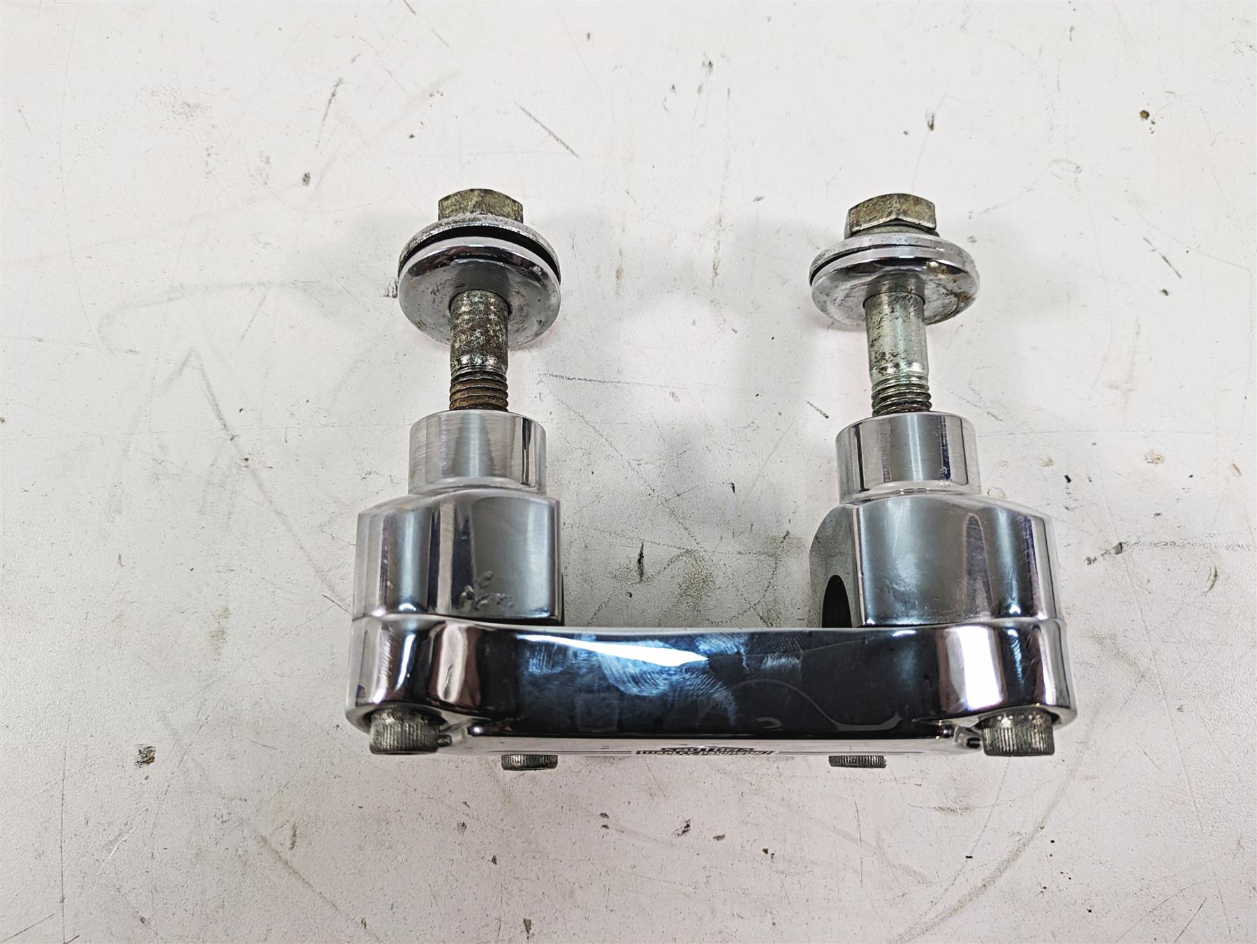 2005 Harley Dyna FXDL Low Rider Handlebar Riser Holder Set 1 3/4" 56567-86B {{ shop.shopifyCountryName }} - Mototech271