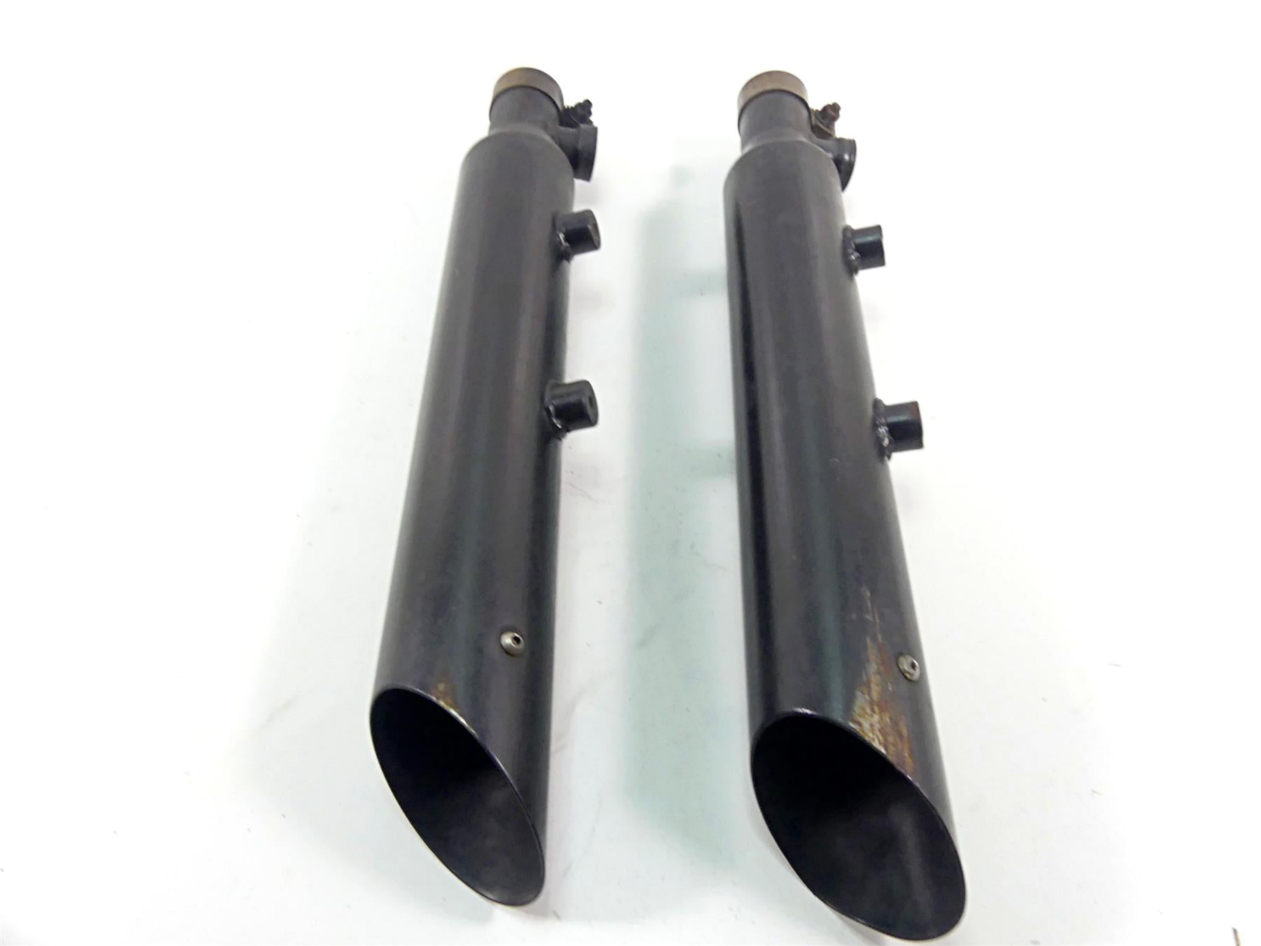 2005 Harley Sportster XL1200 C SlipOn Slash Cut Muffler Exhaust Pipe Set {{ shop.shopifyCountryName }} - Mototech271