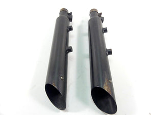 2005 Harley Sportster XL1200 C SlipOn Slash Cut Muffler Exhaust Pipe Set | Mototech271
