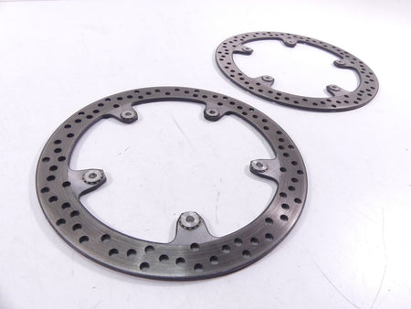 2016 BMW R1200RS K54 Front Brake Disc Rotor Set 34118526575 {{ shop.shopifyCountryName }} - Mototech271