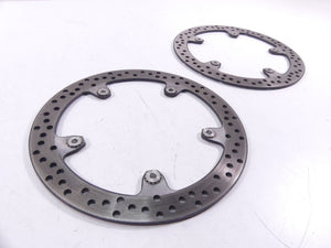 2016 BMW R1200RS K54 Front Brake Disc Rotor Set 34118526575 | Mototech271