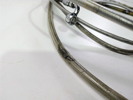 1998 Harley Touring FLHRCI Road King 16" Apehanger Handlebar & Lines Cables Set {{ shop.shopifyCountryName }} - Mototech271