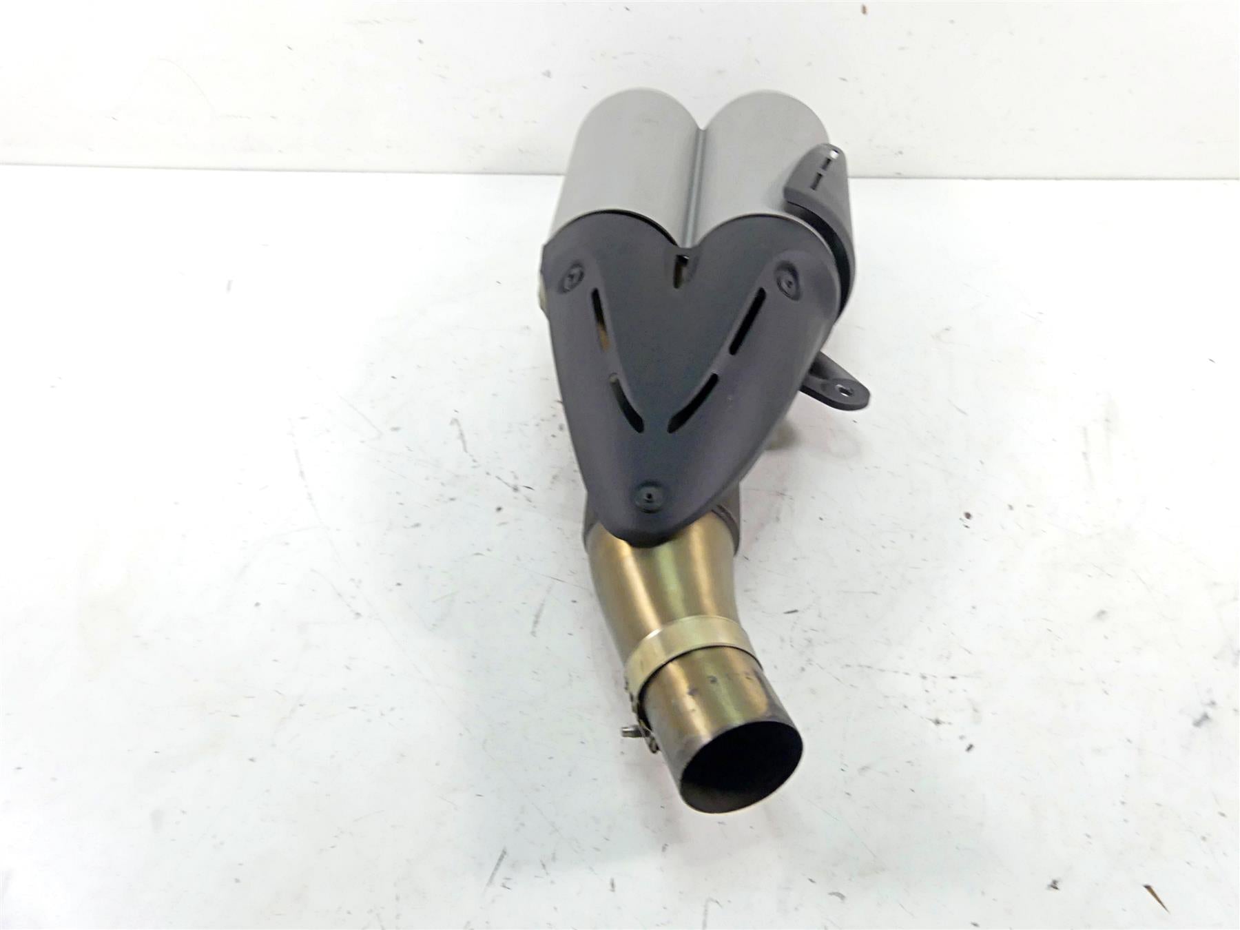 2013 Ducati Diavel Red Oem Stock Exhaust Pipe Muffler 57321081A {{ shop.shopifyCountryName }} - Mototech271