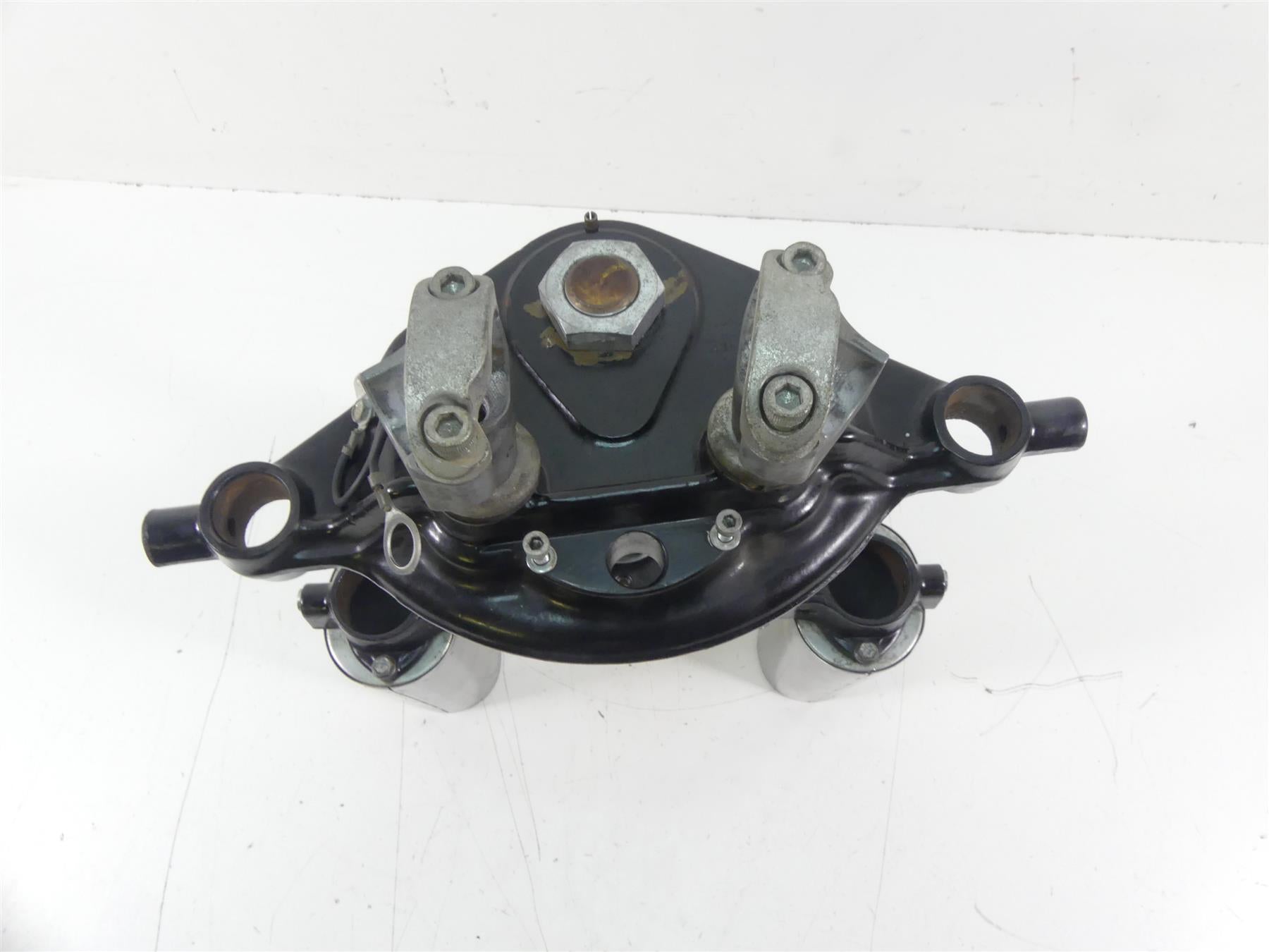 1998 Harley Touring FLHTC Electra Glide Upper Lower Triple Tree 41mm 45446-87 {{ shop.shopifyCountryName }} - Mototech271