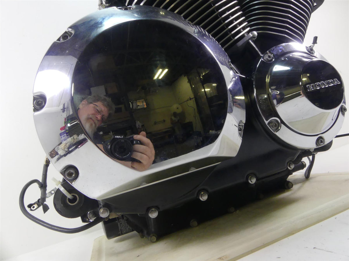 2005 Honda V-Twin VTX1800 S3 SC46E Running Engine Motor 39K -Video 11100-MCH-700 {{ shop.shopifyCountryName }} - Mototech271