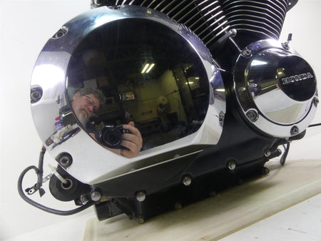 2005 Honda V-Twin VTX1800 S3 SC46E Running Engine Motor 39K -Video 11100-MCH-700 {{ shop.shopifyCountryName }} - Mototech271