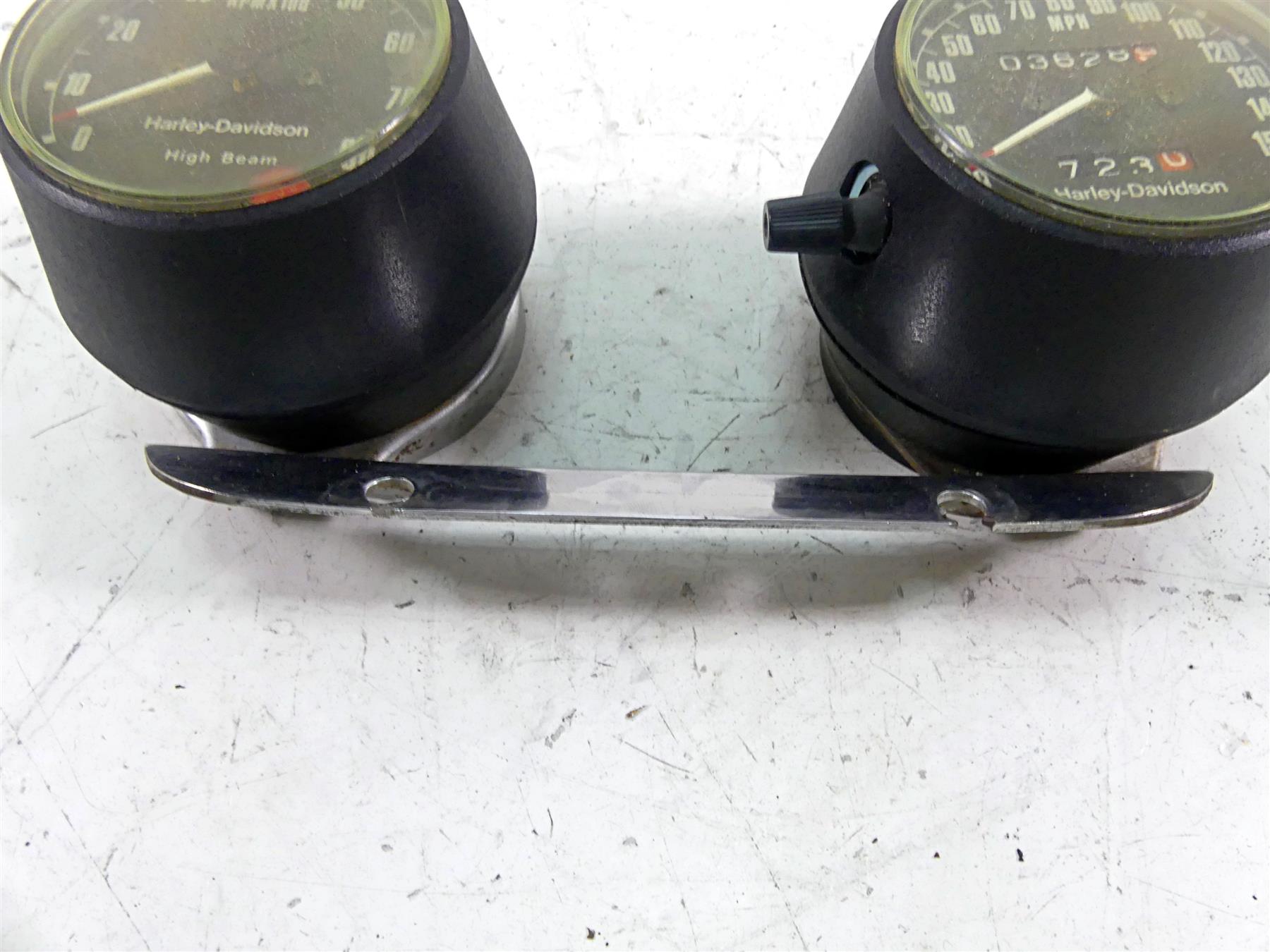 1979 Harley Sportster XLH1000 Ironhead Speedo Tacho Gauges 3K -Read 67007-79A {{ shop.shopifyCountryName }} - Mototech271