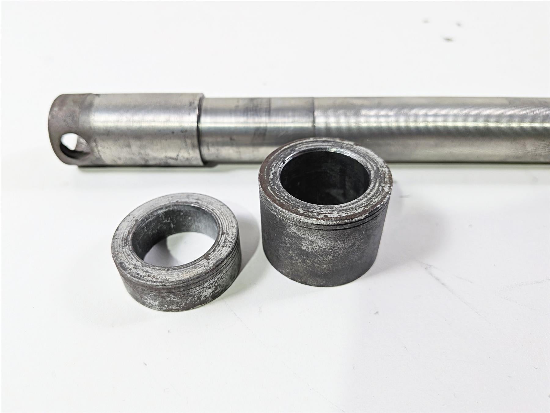 2012 Harley Softail FLSTF Fat Boy Front Wheel Spindle Axle 41545-07A {{ shop.shopifyCountryName }} - Mototech271