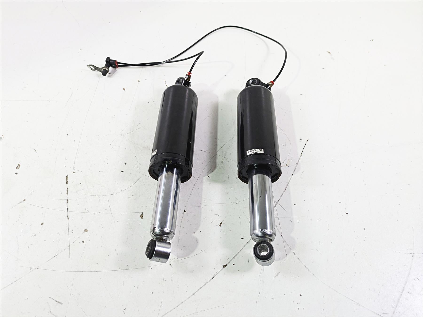 2003 Harley Touring FLHTCUI E-Glide 100th Rear Suspension Shocks -Read 54565-97B | Mototech271
