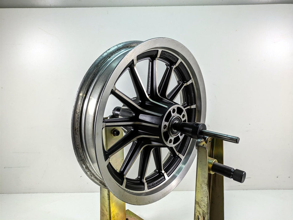 2000 Harley Dyna FXDL Low Rider 13 Spoke Cast Rear Wheel Rim 16x3 41012-00A {{ shop.shopifyCountryName }} - Mototech271