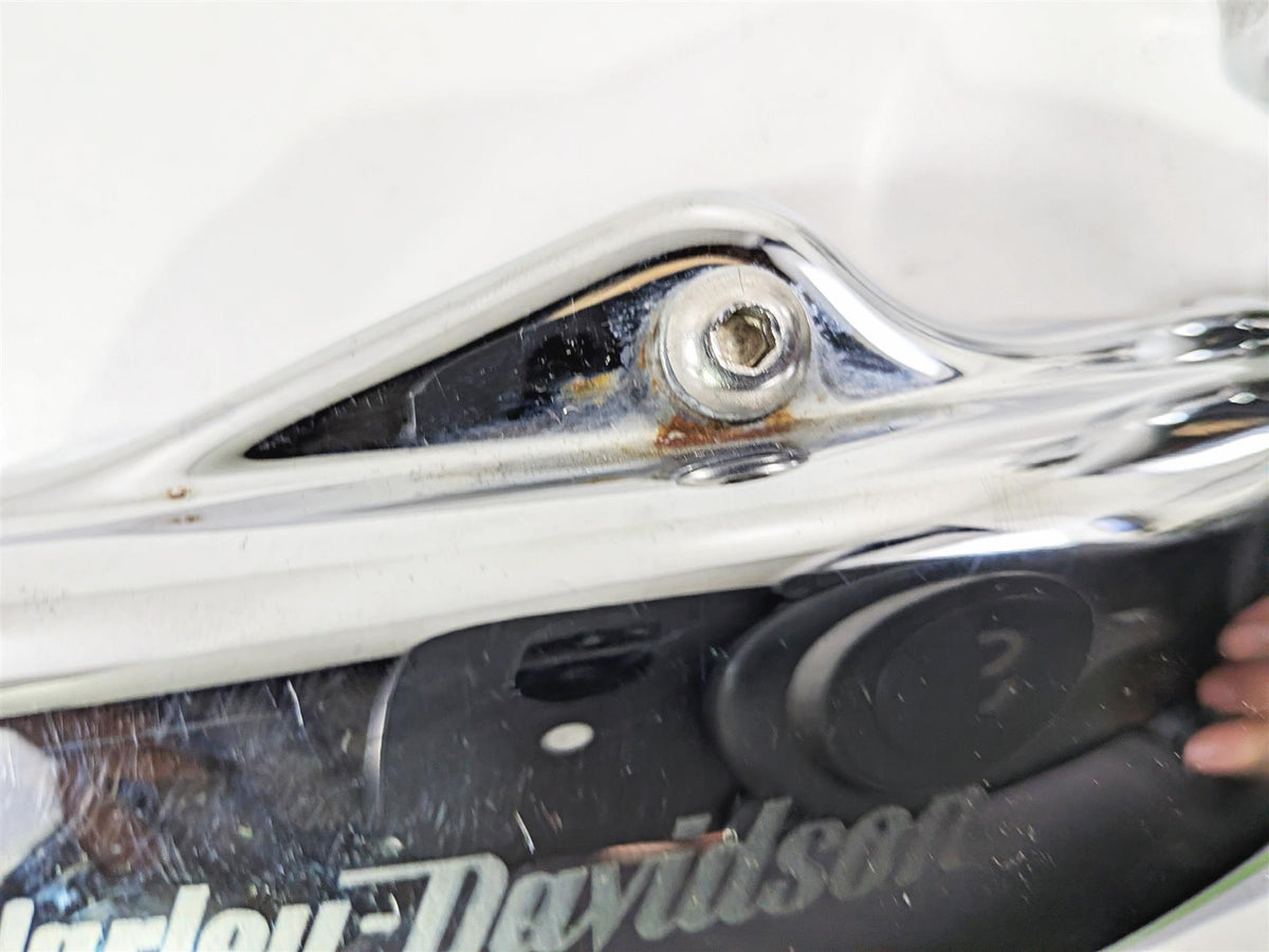 2005 Harley Softail FLSTFSE CVO Fat Boy Rear Chrome Axle Covers 44501-03 44500-03-Mototech271