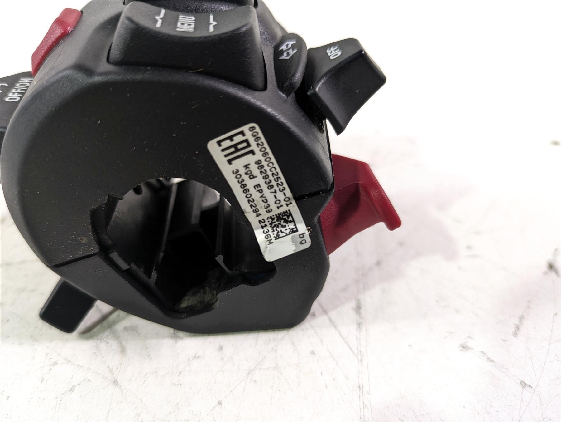 2022 BMW R1250 RT K052 Left Hand Screen Blinker Control Switch 61319829387 {{ shop.shopifyCountryName }} - Mototech271