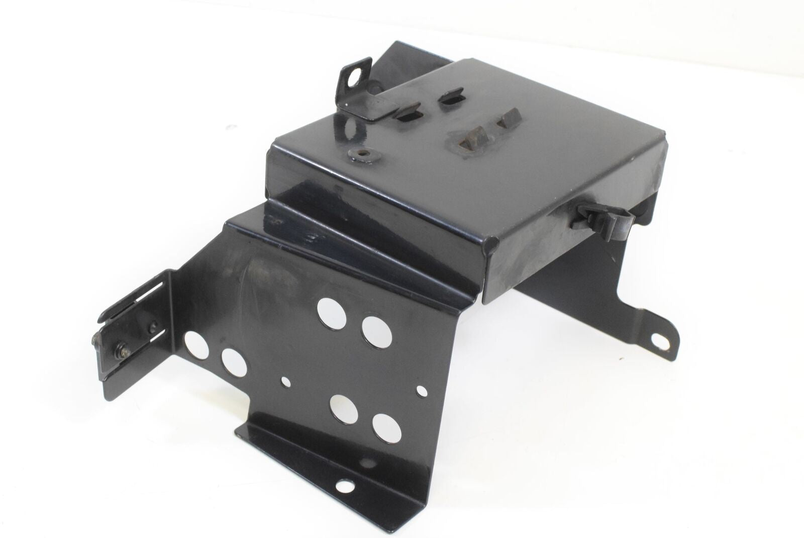 2000 Harley Touring FLHTCUI Electra Glide Battery Tray Holder Carrier {{ shop.shopifyCountryName }} - Mototech271