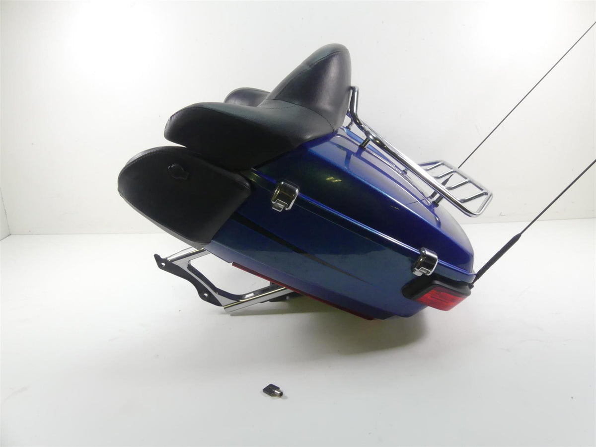 2014 Harley Touring FLHTK Electra Glide Rear Trunk Daytona Blue 53000346 {{ shop.shopifyCountryName }} - Mototech271
