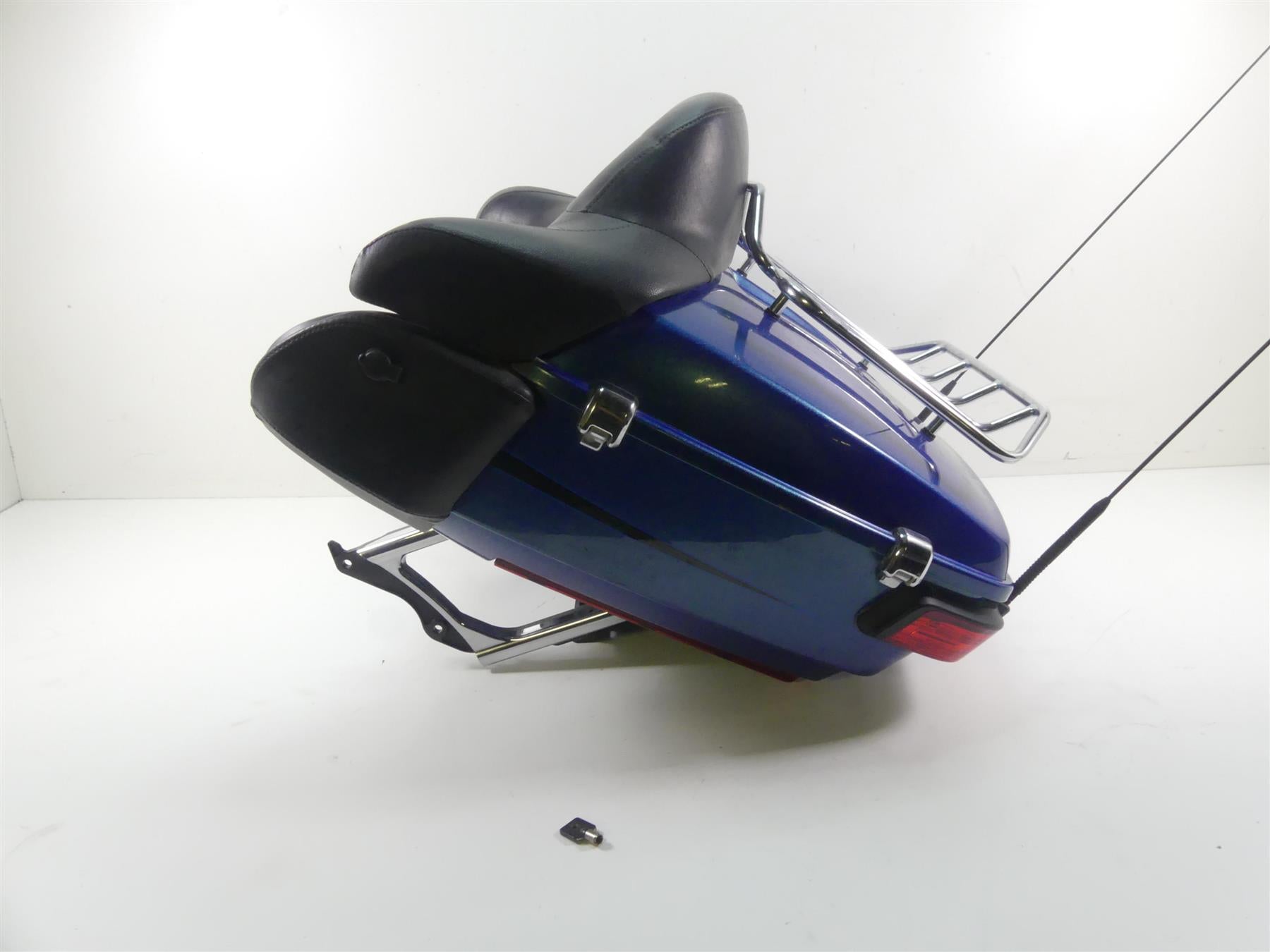 2014 Harley Touring FLHTK Electra Glide Rear Trunk Daytona Blue 53000346 {{ shop.shopifyCountryName }} - Mototech271