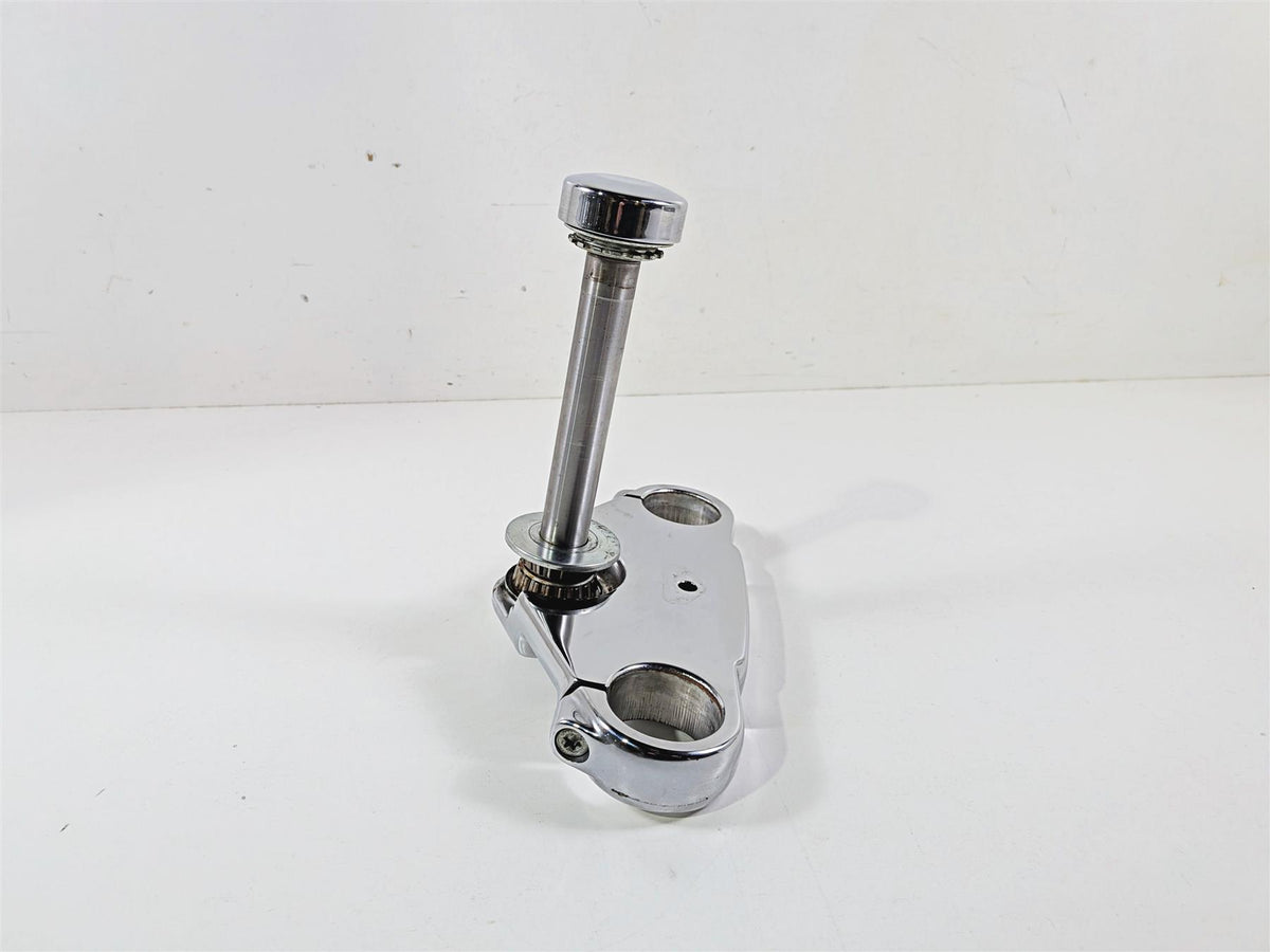2009 Harley FXCWC Softail Rocker Straight Chrome Lower Triple Tree 46638-08 {{ shop.shopifyCountryName }} - Mototech271