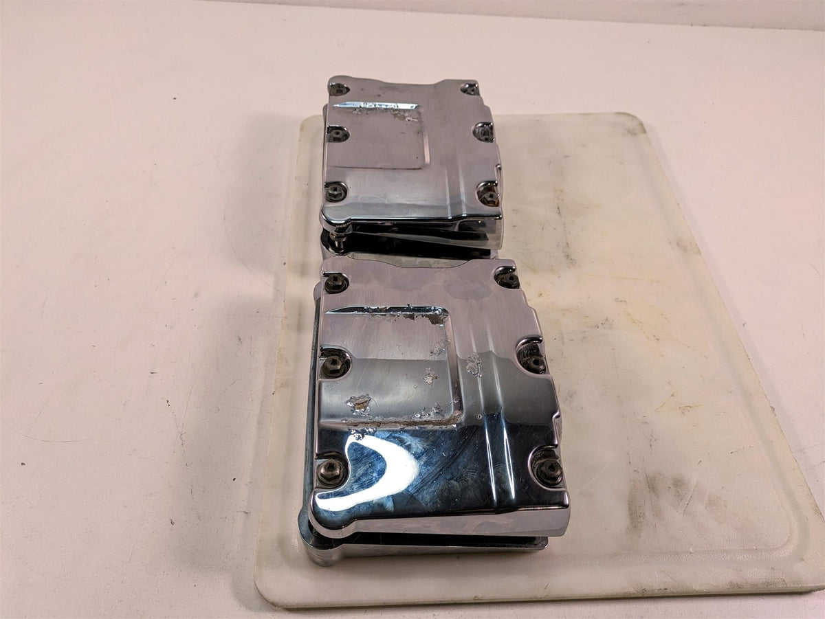2000 Harley Dyna FXDL Low Rider Big Twin Rocker Box Valve Cover Set 17593-99 {{ shop.shopifyCountryName }} - Mototech271