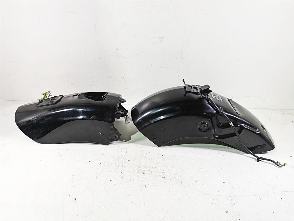1998 Honda GL1500 Valkyrie Tour Black Rear Fender Set 80110-MZ0- 80210-MZ0- {{ shop.shopifyCountryName }} - Mototech271