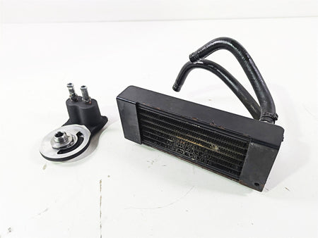 2008 Harley Touring FLHTP Electra Glide Oil Cooler & Flange Set 63083-11A {{ shop.shopifyCountryName }} - Mototech271