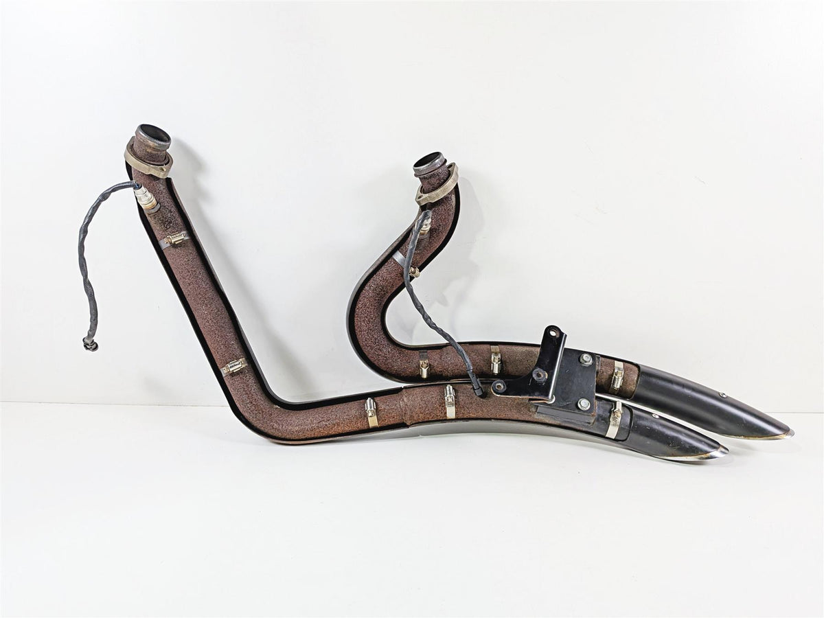 2011 Harley FXDF Dyna Fat Bob Vance Hines Big Radius 2-2 Exhaust System 46071 {{ shop.shopifyCountryName }} - Mototech271