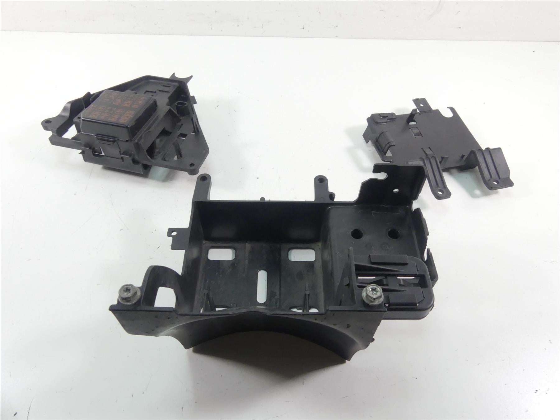 2012 Harley Touring FLHTK Electra Glide Battery Tray Electrical Holder 66281-09B {{ shop.shopifyCountryName }} - Mototech271