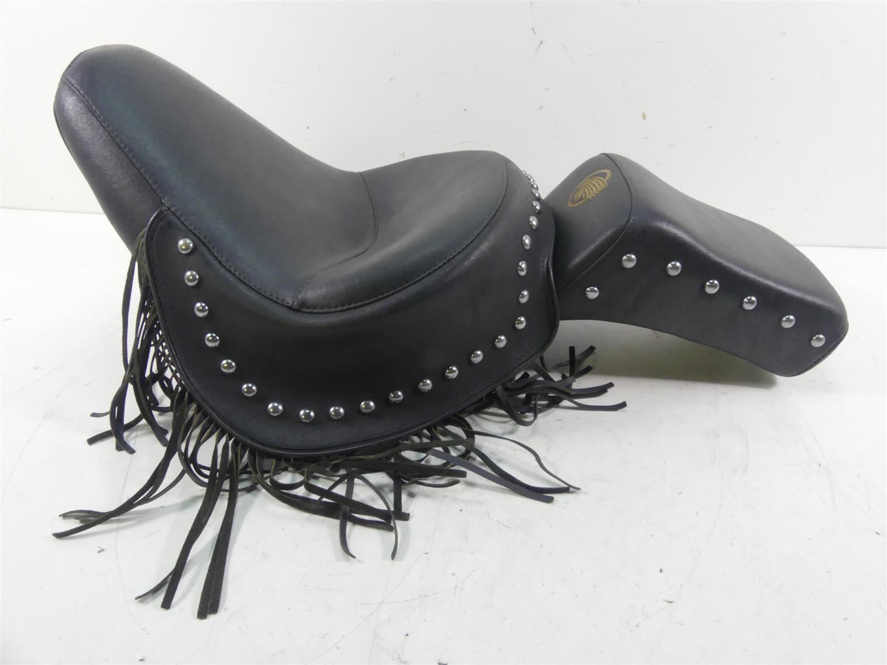 2001 Indian Centennial Scout Studded Seat Saddle -Read 62-062 {{ shop.shopifyCountryName }} - Mototech271