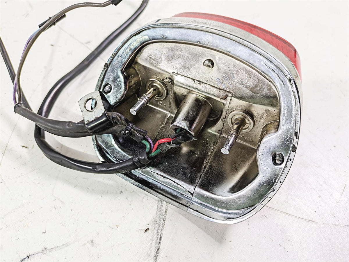 1992 Harley FLSTC Softail Heritage Taillight Tail Light & Wiring 68008-73B {{ shop.shopifyCountryName }} - Mototech271