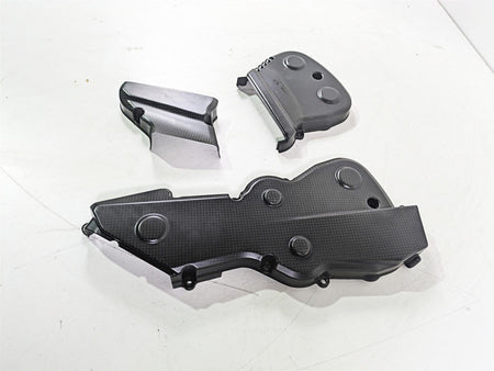 2015 Ducati Hypermotard 821 SP Carbon Fiber Timing Cover Set 24511411A 24511101B {{ shop.shopifyCountryName }} - Mototech271
