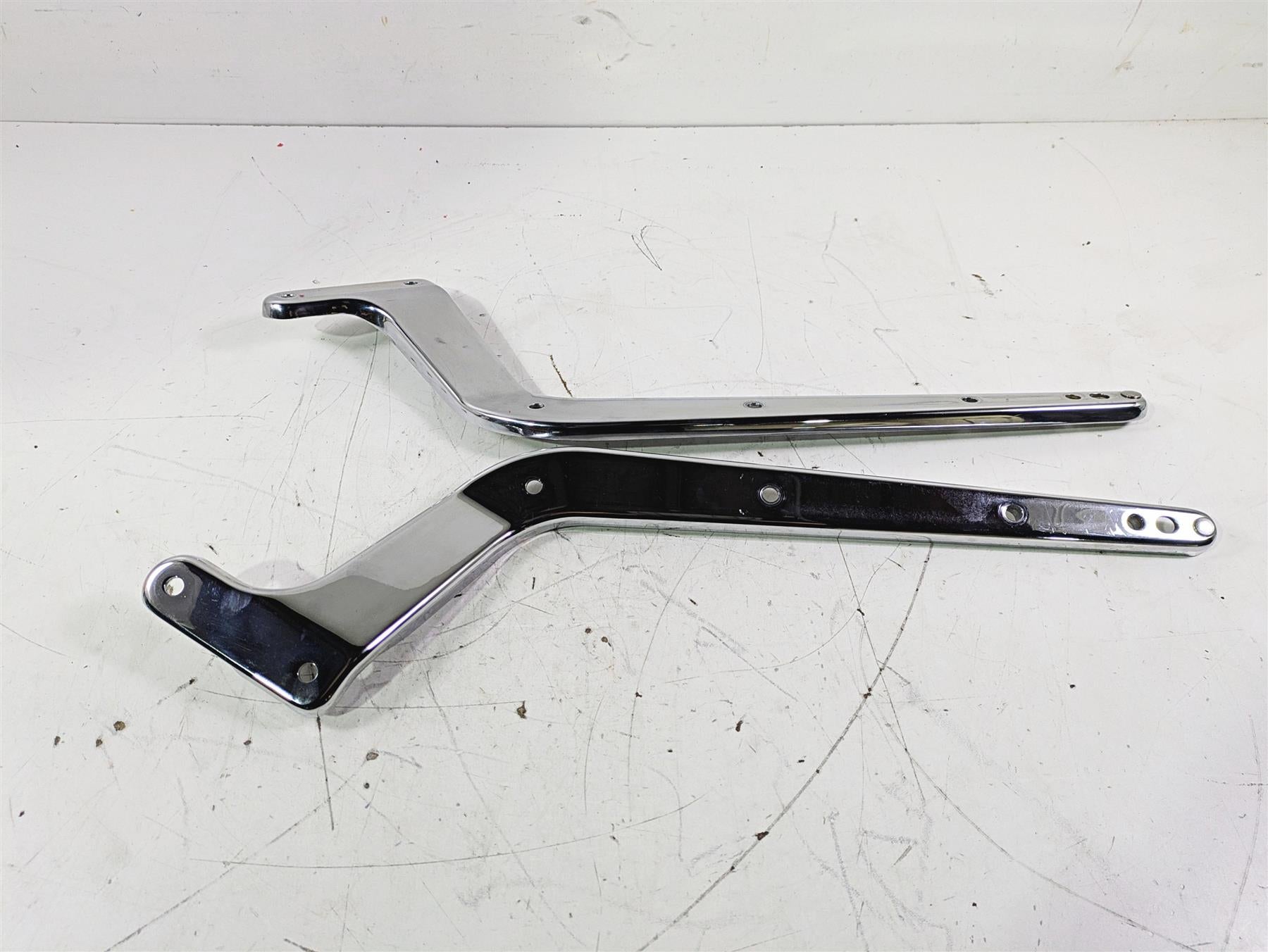 2016 Harley FLSTC Softail Heritage Rear Chrome Braces Struts 59954-08 59955-08 {{ shop.shopifyCountryName }} - Mototech271