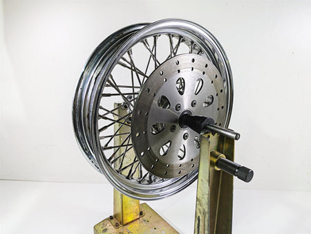 2002 Indian Spirit Deluxe Spoke Rear Wheel Rim Rotor 16x3.5 1.5mm Runout 21-970 {{ shop.shopifyCountryName }} - Mototech271