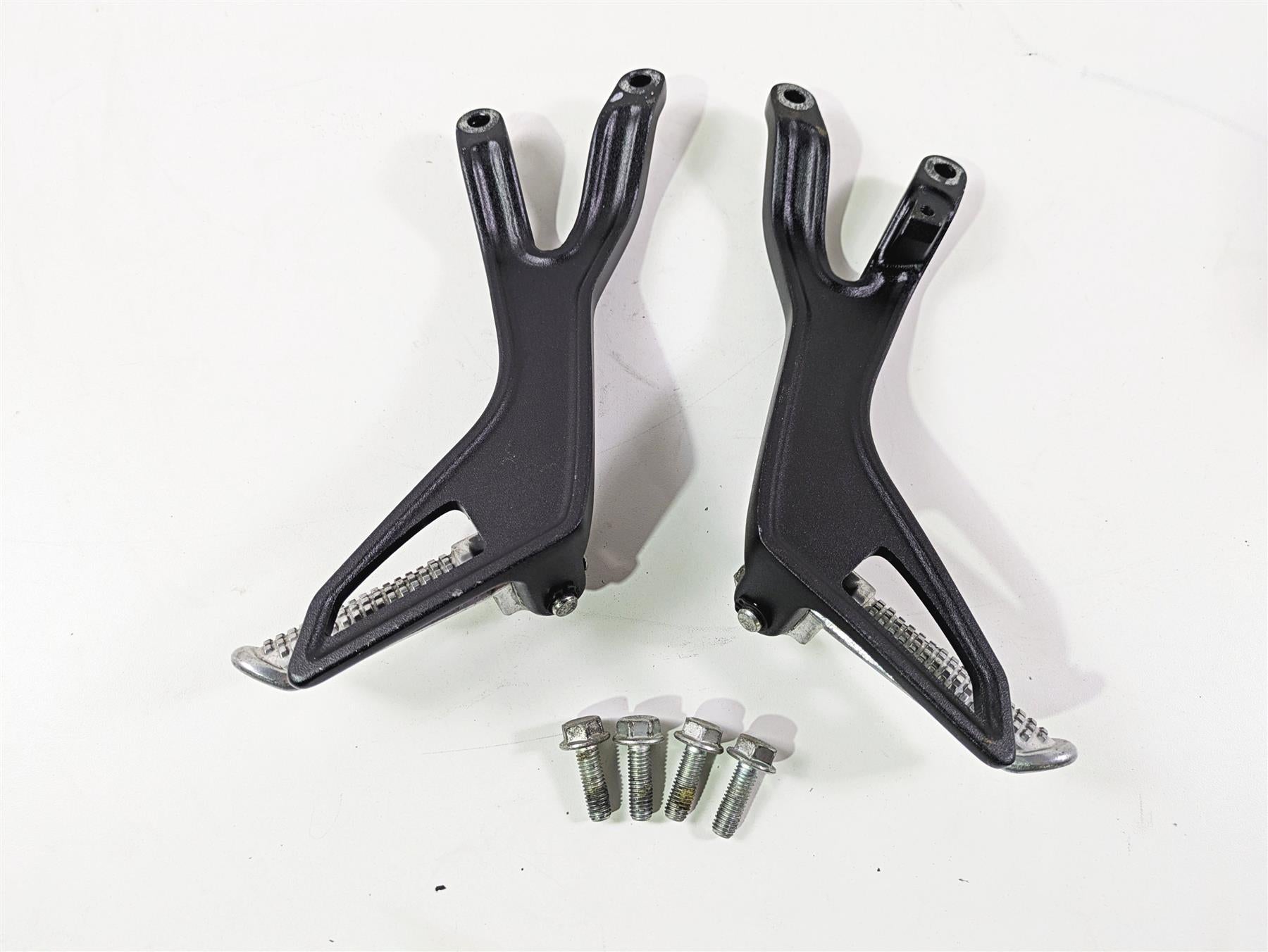 2016 Zero Motorcycles S 9.8 Rear Passenger Footpeg Set L 20-04285  R 20-07604