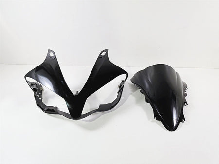 2008 Yamaha YZF R1 RN19 Headlight Fairing Cowl Nose Cover Black 4C8-2835G-00 {{ shop.shopifyCountryName }} - Mototech271