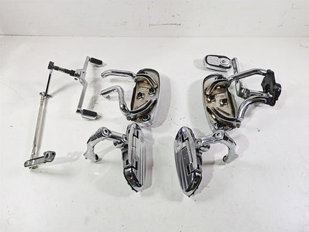 2011 Harley Touring FLHTCUSE CVO E-Glide Chrome Full Floor Board Set 51499-09A {{ shop.shopifyCountryName }} - Mototech271