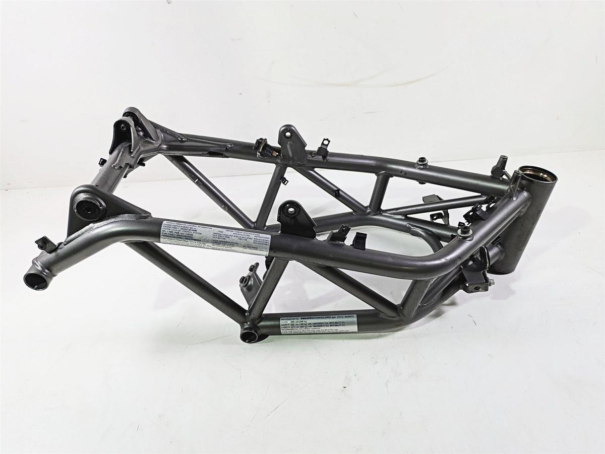 2013 Ducati Hyperstrada 821 Straight Main Frame Chassis With Texas Salvage Title 470P7151EB {{ shop.shopifyCountryName }} - Mototech271