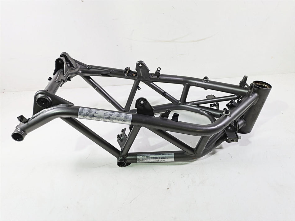 2013 Ducati Hyperstrada 821 Straight Main Frame Chassis With Texas Salvage Title 470P7151EB {{ shop.shopifyCountryName }} - Mototech271