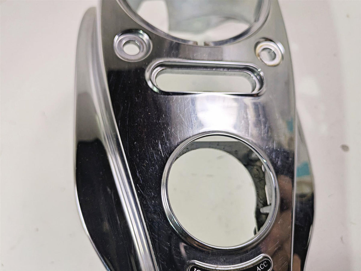 2016 Harley FXDWG Dyna Wide Glide Chrome Fuel Tank Dash Cover Console 70900048 {{ shop.shopifyCountryName }} - Mototech271
