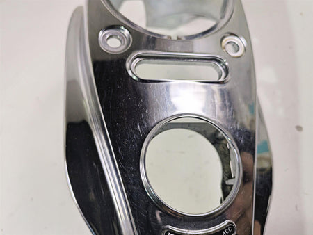 2016 Harley FXDWG Dyna Wide Glide Chrome Fuel Tank Dash Cover Console 70900048 {{ shop.shopifyCountryName }} - Mototech271