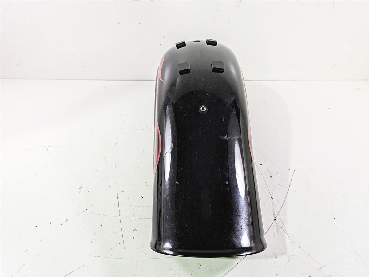 2007 Harley FXDWG Dyna Wide Glide Rear Fender Red Flames 59925-06 {{ shop.shopifyCountryName }} - Mototech271