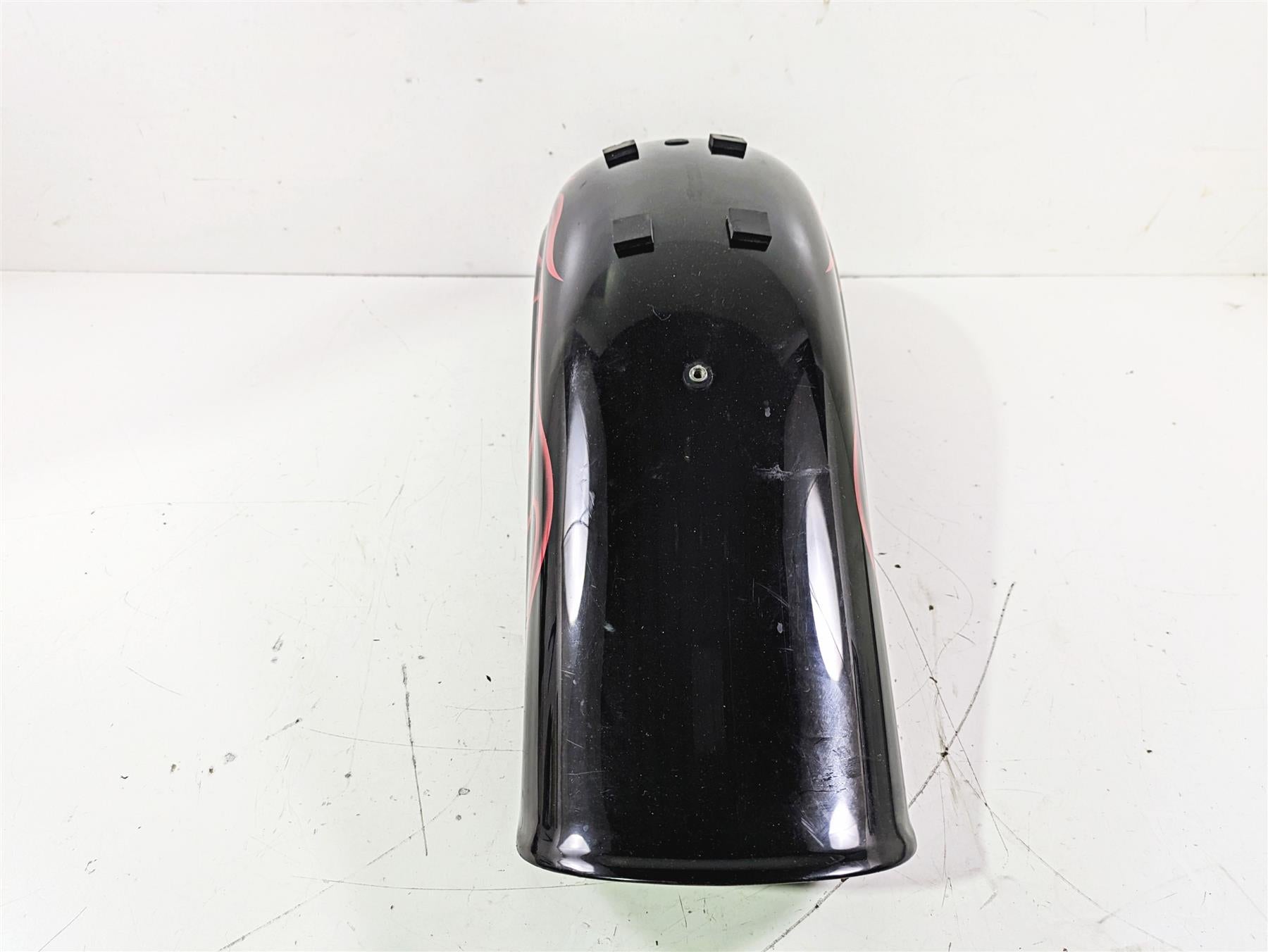 2007 Harley FXDWG Dyna Wide Glide Rear Fender Red Flames 59925-06 {{ shop.shopifyCountryName }} - Mototech271