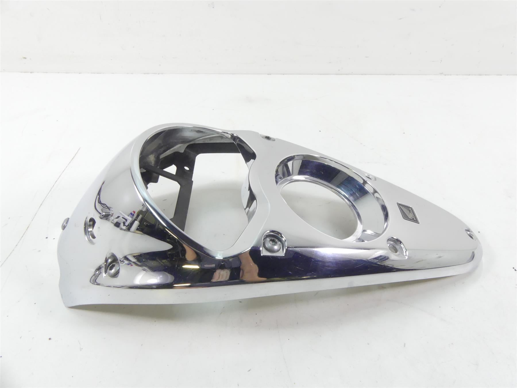 2003 Honda VTX1800R Fuel Gas Petrol Chrome Tank Dash Cover Fairing 17621-MCV-000 {{ shop.shopifyCountryName }} - Mototech271