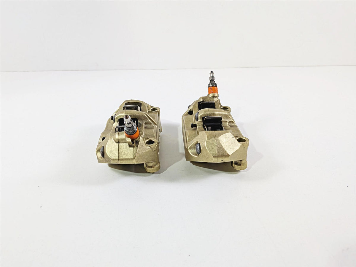 2017 BMW S1000RR K46 Golden Brembo Front Brake Caliper Set 100mm 34117714784 {{ shop.shopifyCountryName }} - Mototech271