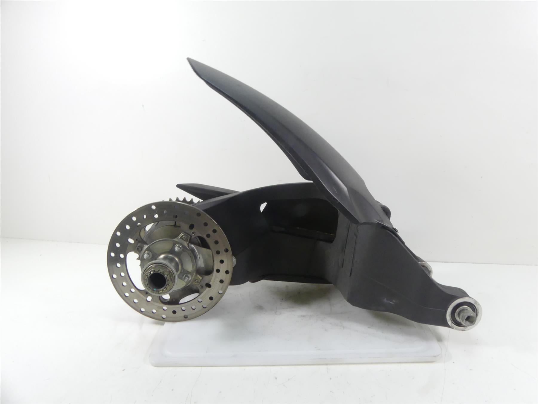 2013 Ducati Streetfighter 848 Rear Swingarm Swing Arm + Axle & Guard 37021141BA {{ shop.shopifyCountryName }} - Mototech271