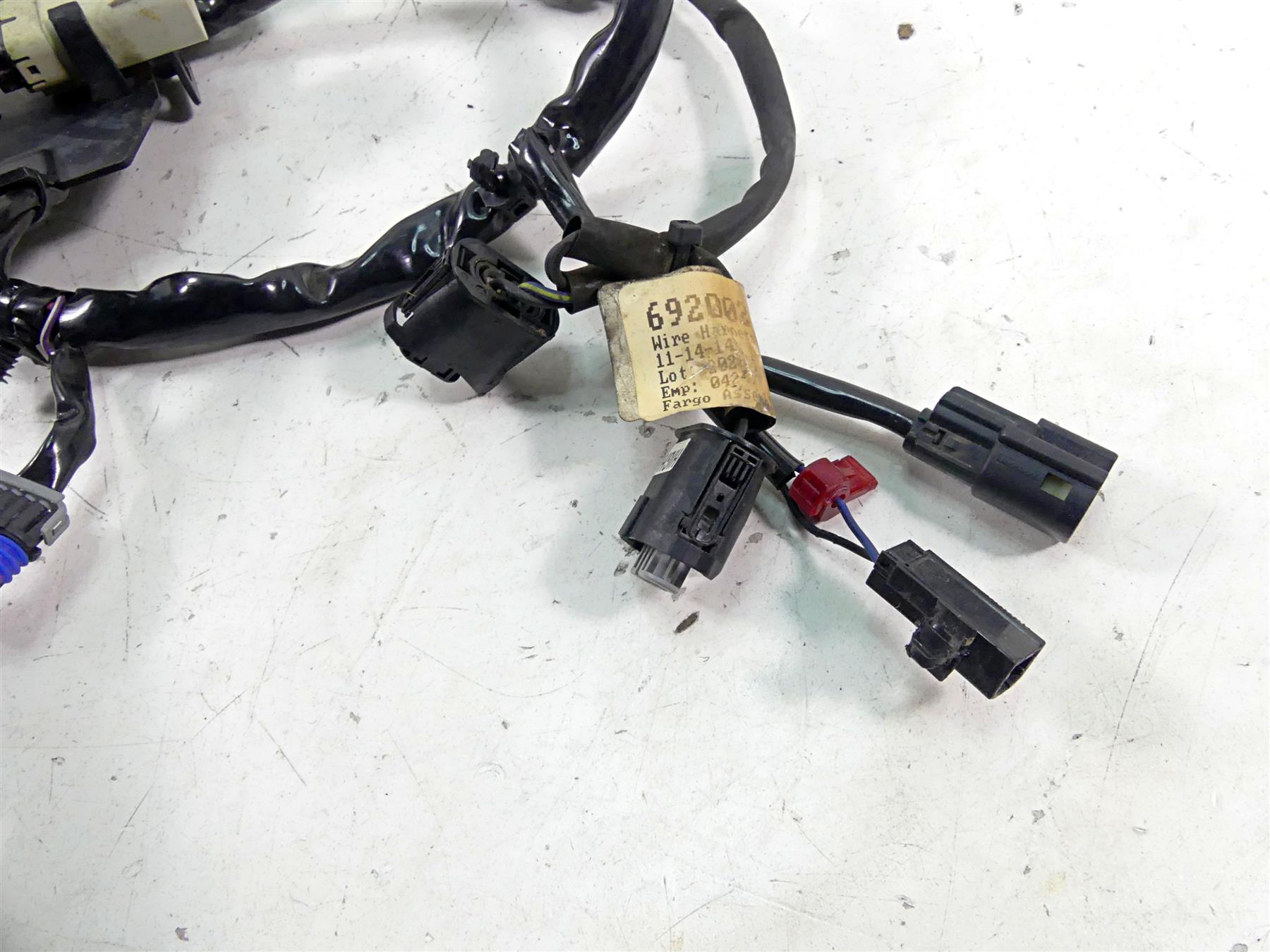 2015 Harley Touring FLHXS Street Glide Front Fairing Wiring Harness 69200121A {{ shop.shopifyCountryName }} - Mototech271