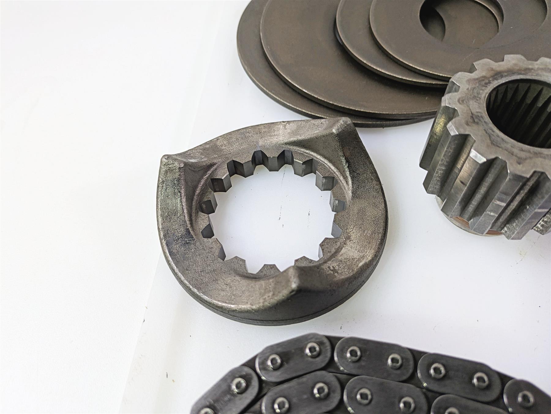 2008 Harley FXCWC Softail Rocker Primary Drive Clutch Kit 37813-06A {{ shop.shopifyCountryName }} - Mototech271