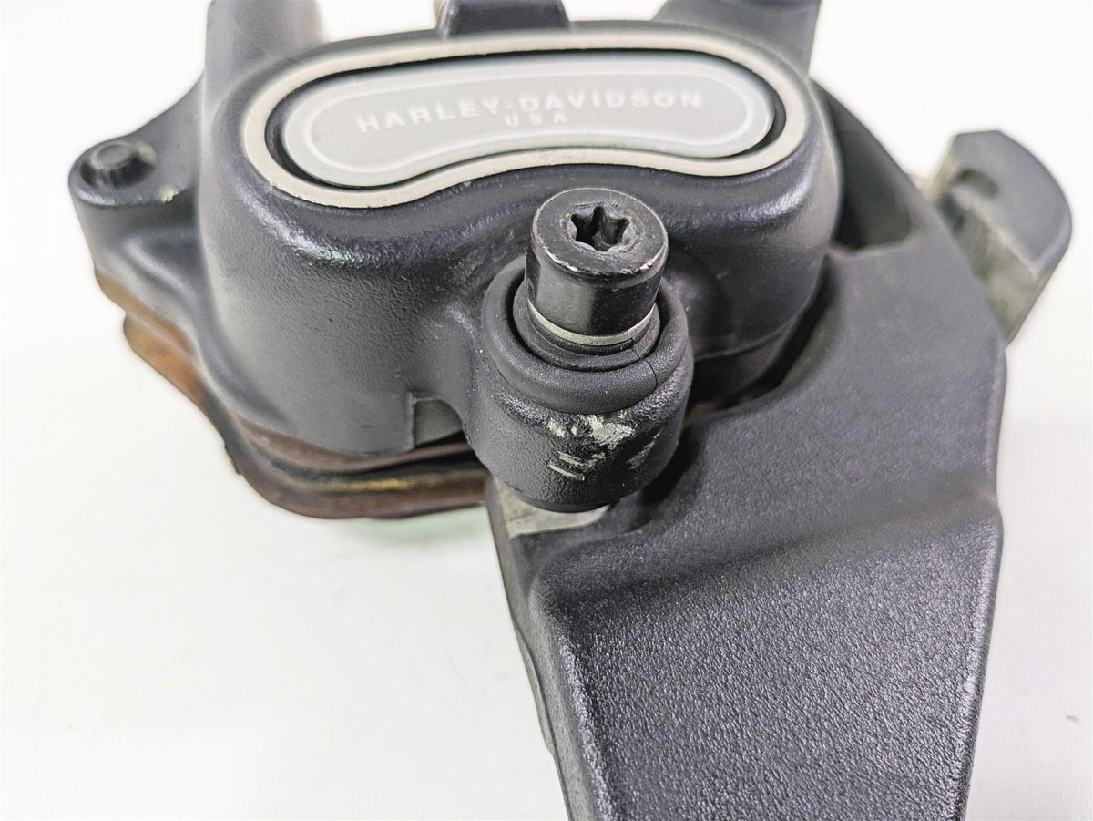 2014 Harley FLS Softail Slim Rear Brake Caliper + Mount 40908-08 {{ shop.shopifyCountryName }} - Mototech271